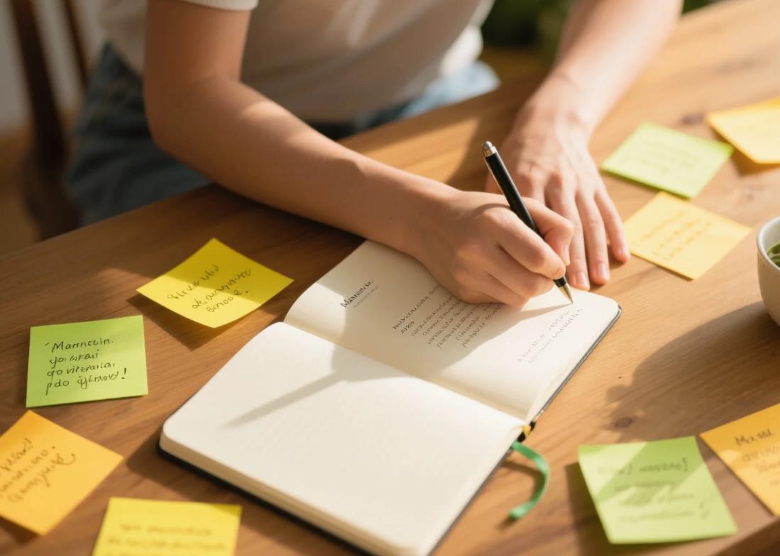writing manifestation letter with affirmations
